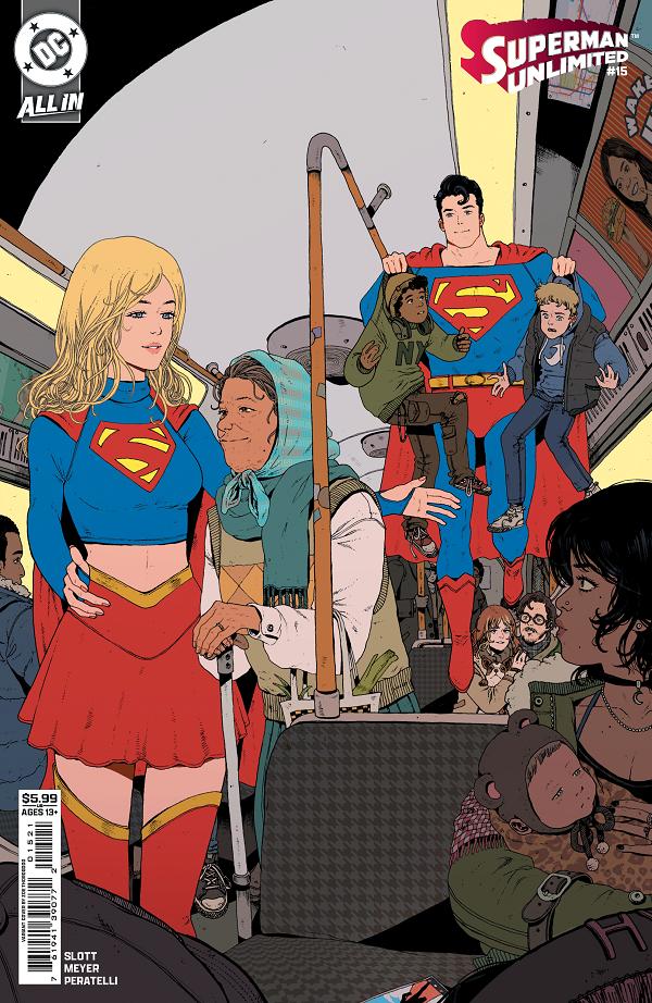 Superman Unlimited #15 CVR B CVR B ZOE THOROGOOD CARD STOCK cover
