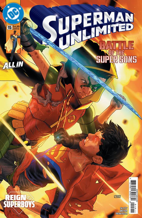 Superman Unlimited #15 CVR A TAURIN CLARKE (THE REIGN OF THE SUPERBOYS) cover