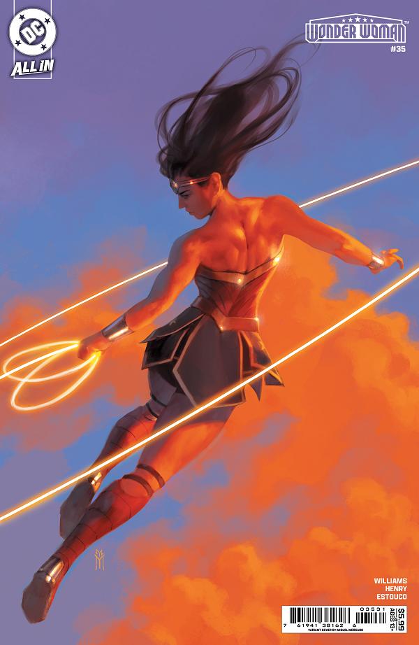 Wonder Woman #35 variant cover by Miguel Mercado