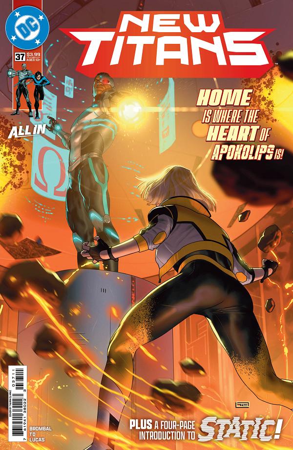 New Titans #37 CVR A TAURIN CLARKE cover