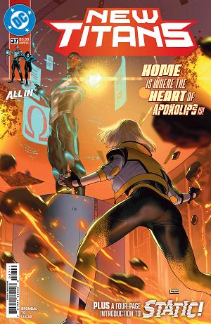 New Titans #37 CVR A TAURIN CLARKE cover