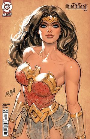 Wonder Woman #35 CVR B CVR B DAVID NAKAYAMA CARD STOCK cover