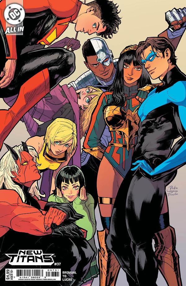 New Titans #37 CVR C CVR C RICKIE YAGAWA CARD STOCK cover