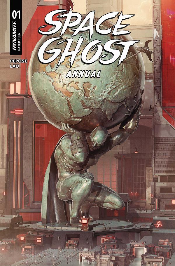 Space Ghost Annual #1 CVR B (ONE SHOT) CVR B BJORN BARENDS cover