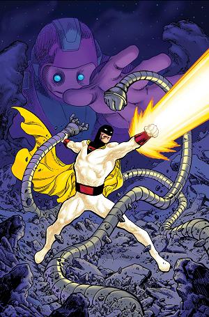 Space Ghost Annual #1 CVR G (ONE SHOT) CVR G INC 1:10 TOM RANEY VIRGIN cover