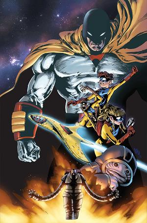 Space Ghost Annual #1 CVR H (ONE SHOT) CVR H INC 1:15 JONATHAN LAU VIRGIN cover