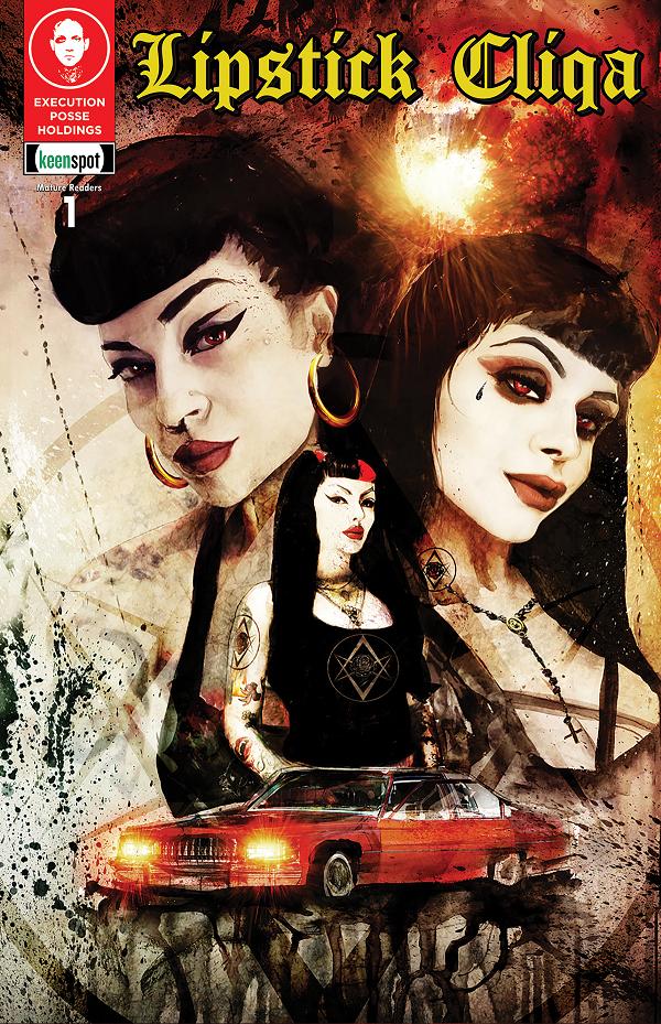 Lipstick Cliqa Deluxe Edition #1 variant cover by Rob Prior