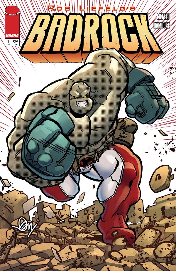 Badrock #1 CVR E CVR E SETH DAMOOSE cover