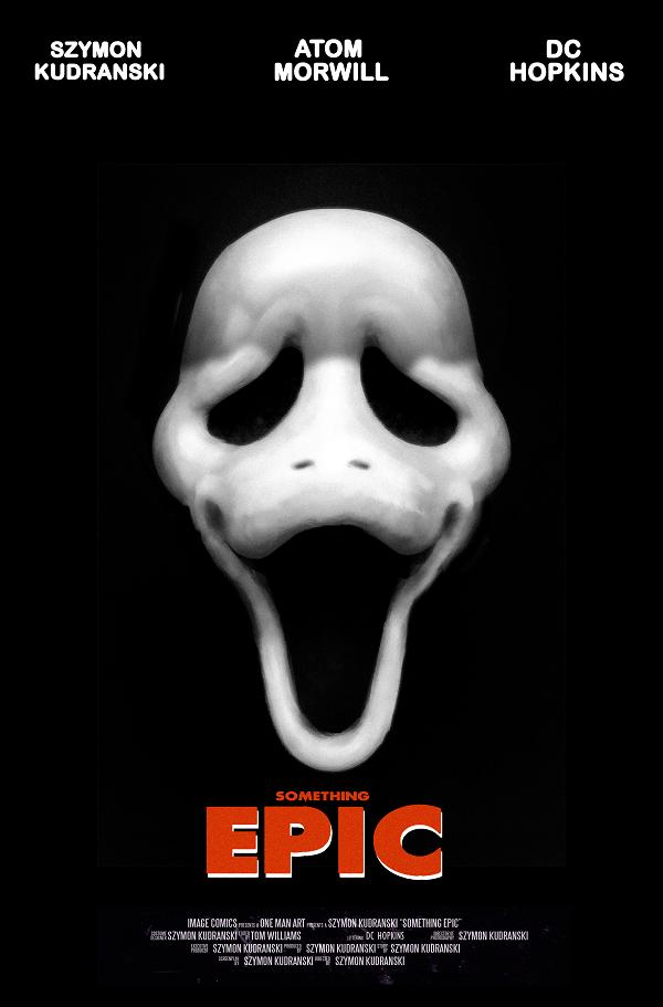 Something Epic #13 CVR E CVR E SZYMON KUDRANSKI SCREAM HOMAGE cover