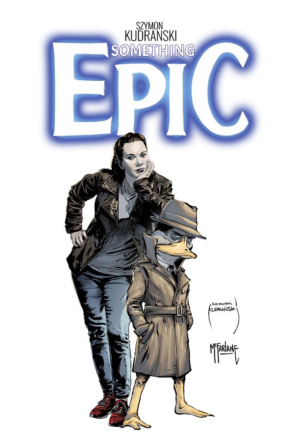 Something Epic #13 CVR A SZYMON KUDRANSKI & TODD MCFARLANE cover