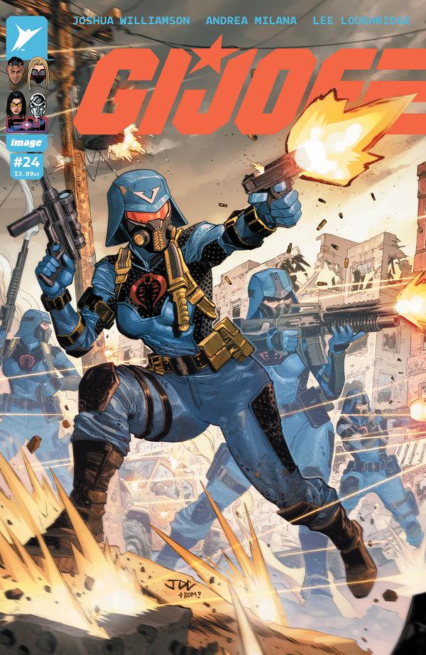 Gi Joe #24 CVR B CVR B JOSHUA CASSARA & ROMULO FAJARDO JR cover