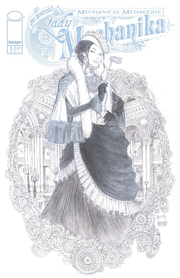Lady Mechanika The Mechanical Menagerie #3 CVR C (OF 4) CVR C INC 1:10 JOE BENITEZ & MARTIN MONTIEL cover