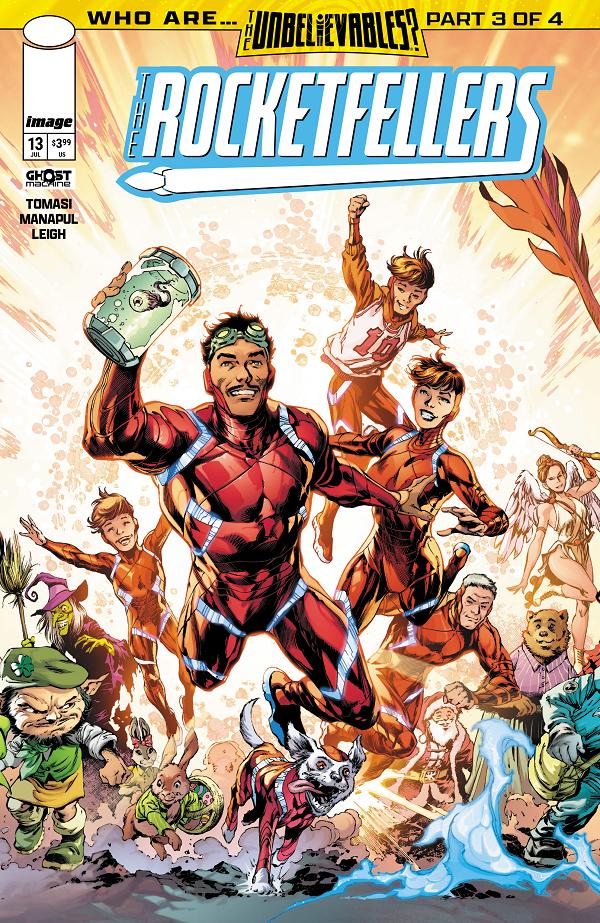 Rocketfellers #13 CVR B CVR B IVAN REIS & DANNY MIKI cover