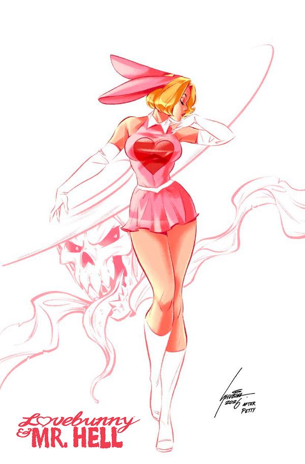 Devils Due Presents Lovebunny & Mr Hell #1 CVR D (ONE SHOT) CVR D INC 1:25 SVETA SHUBINA FOIL cover