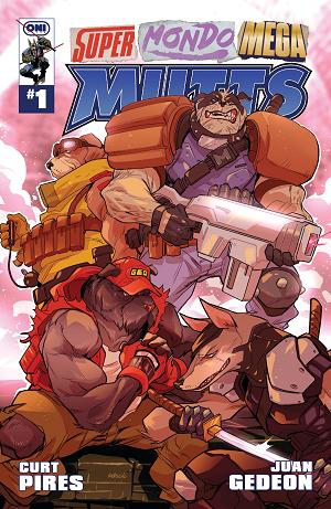 Super Mondo Mega Mutts #1 CVR C (OF 4) CVR C KARL KERSCHL cover