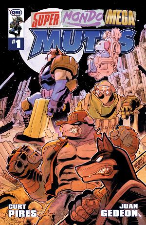 Super Mondo Mega Mutts #1 CVR D (OF 4) CVR D DAVID LAFUENTE cover