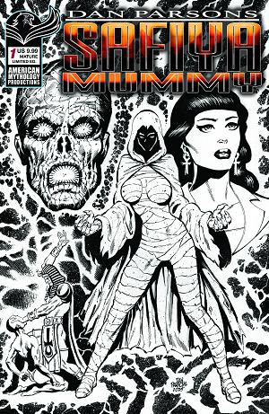 Dan Parsons Safiya Mummy #1 CVR C CVR C DAN PARSONS LIMITED EDITION cover