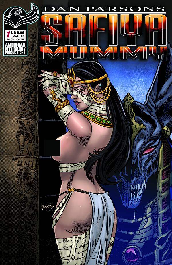Dan Parsons Safiya Mummy #1 CVR D CVR D BUZ HASSON RACY cover