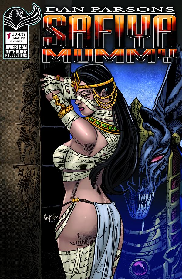 Dan Parsons Safiya Mummy #1 CVR B CVR B BUZ HASSON cover