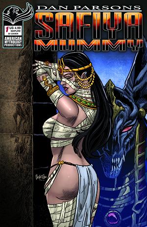 Dan Parsons Safiya Mummy #1 CVR B CVR B BUZ HASSON cover