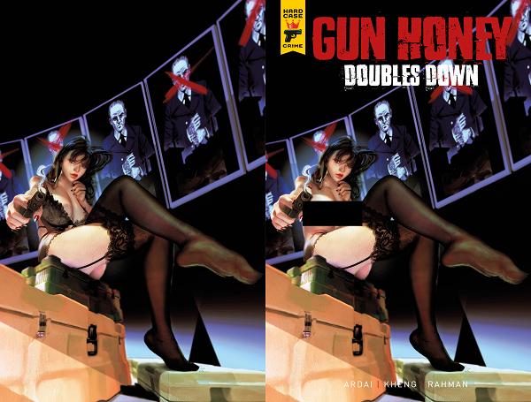 Gun Honey Doubles Down #2 variant cover by Seage