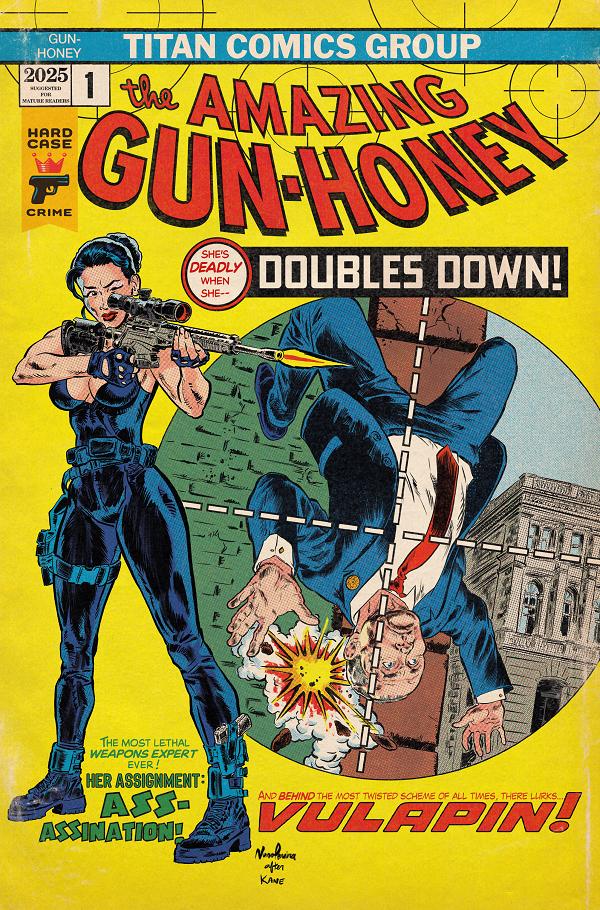Gun Honey Doubles Down #2 CVR G (OF 4) CVR G NUNO PEREIRA HOMAGE cover