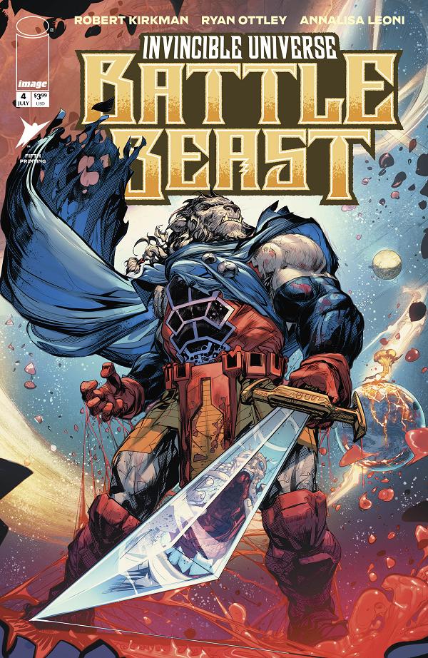 Invincible Universe Battle Beast #4  cover
