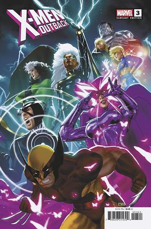 X-Men: Outback #3 TAURIN CLARKE VARIANT cover