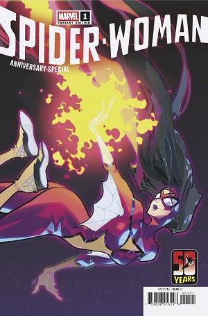 Spider-Woman 50Th Anniversary Special #1 ROSE BESCH SPIDER-WOMAN VARIANT cover