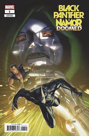 Black Panther/Namor: Doomed #1 TAURIN CLARKE VARIANT cover