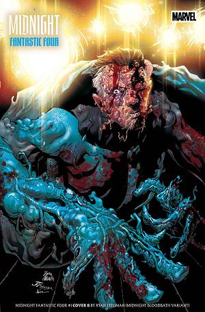 Midnight Fantastic Four #1 CLAYTON CRAIN 3-PART CONNECTING VARIANT cover
