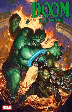 Doom All-On-One #1 BEN HARVEY VARIANT cover