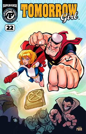Tomorrow Girl #22 CVR A TERRY PARR cover