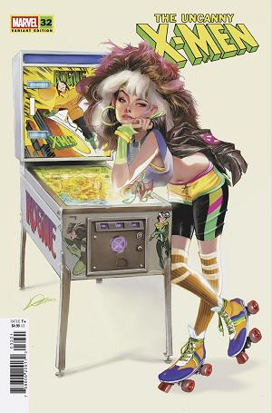 Uncanny X-Men #32 ALEXANDER LOZANO '80S ROGUE VARIANT cover