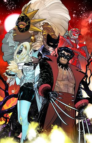 X-Men: The Hellfire Murder #1 R.B. SILVA VIRGIN VARIANT [1:50] cover