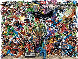 Jla/Avengers Facsimile Edition Wraparound Cover #3 FACSIMILE EDITION FOIL WRAPAROUND VARIANT cover