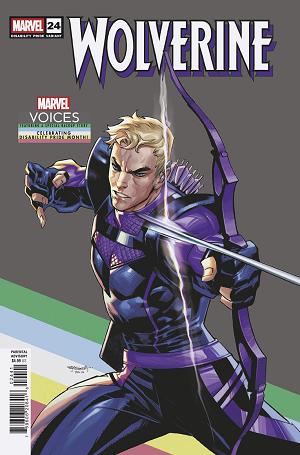 Wolverine #24 STEPHEN SEGOVIA DISABILITY PRIDE VARIANT cover