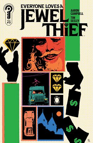 Everyone Loves A Jewel Thief Cover A Aaron Campbell #3 Cover B Andrea Sorrentino cover