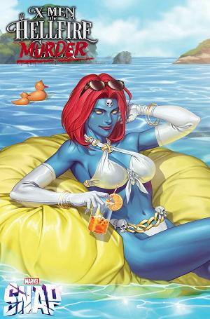 X-Men: The Hellfire Murder #1 INHYUK LEE MARVEL SNAP SWIMSUIT VARIANT cover