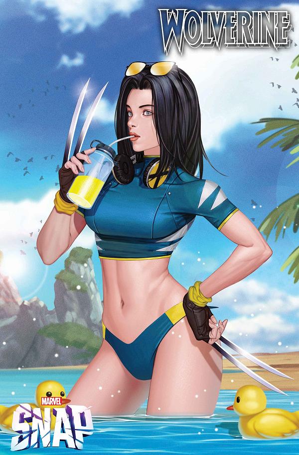 Wolverine #24 INHYUK LEE MARVEL SNAP SWIMSUIT VARIANT cover