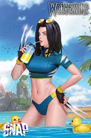 Wolverine #24 INHYUK LEE MARVEL SNAP SWIMSUIT VARIANT cover