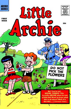 Little Archie #1 CVR D FACSIMILE CVR D BOB BOLLNG FOIL cover