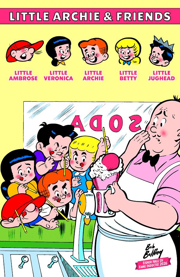 Little Archie #1 variant cover by Bob Bolling