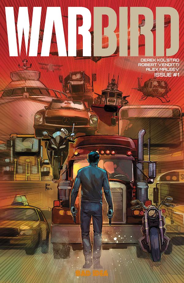 Warbird #1 variant cover by Rod Reis