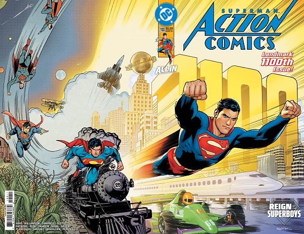 Action Comics #1100 cover by Ryan Sook