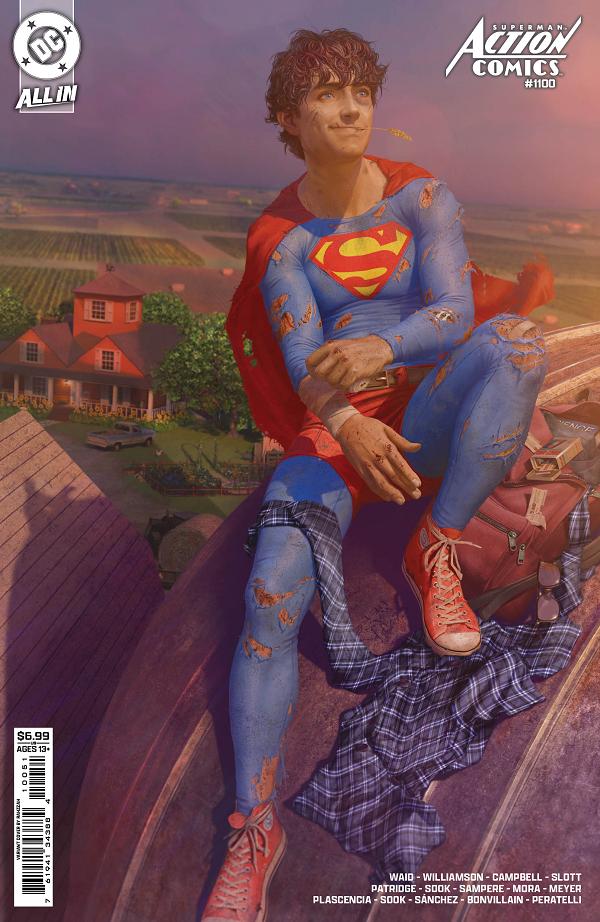 Action Comics #1100 variant cover by Rahzzah