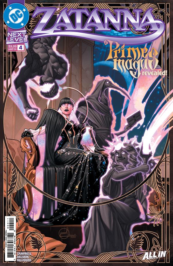 Zatanna (2026) #4 CVR A JAMAL CAMPBELL cover