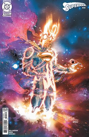 Superman #40 CVR C CVR C JAVIER FERNANDEZ CARD STOCK cover