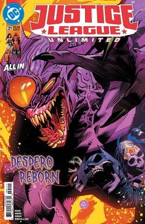 Justice League Unlimited #21 CVR A DAN MORA cover