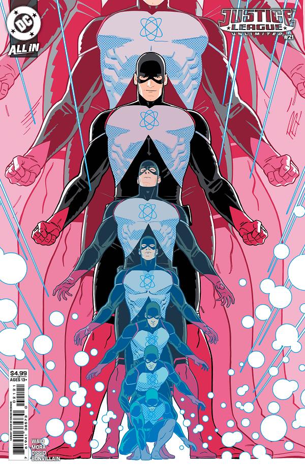 Justice League Unlimited #21 variant cover by Bruno Redondo